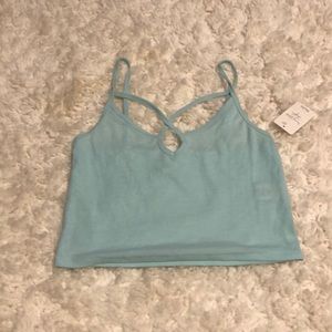 crop top tank top